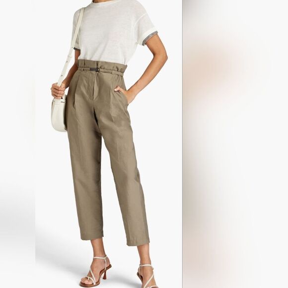 Brunello  Cuccinelli Cotton Pants - Picture 1 of 13